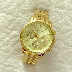 Authentic Michael Kors women’s gold watch